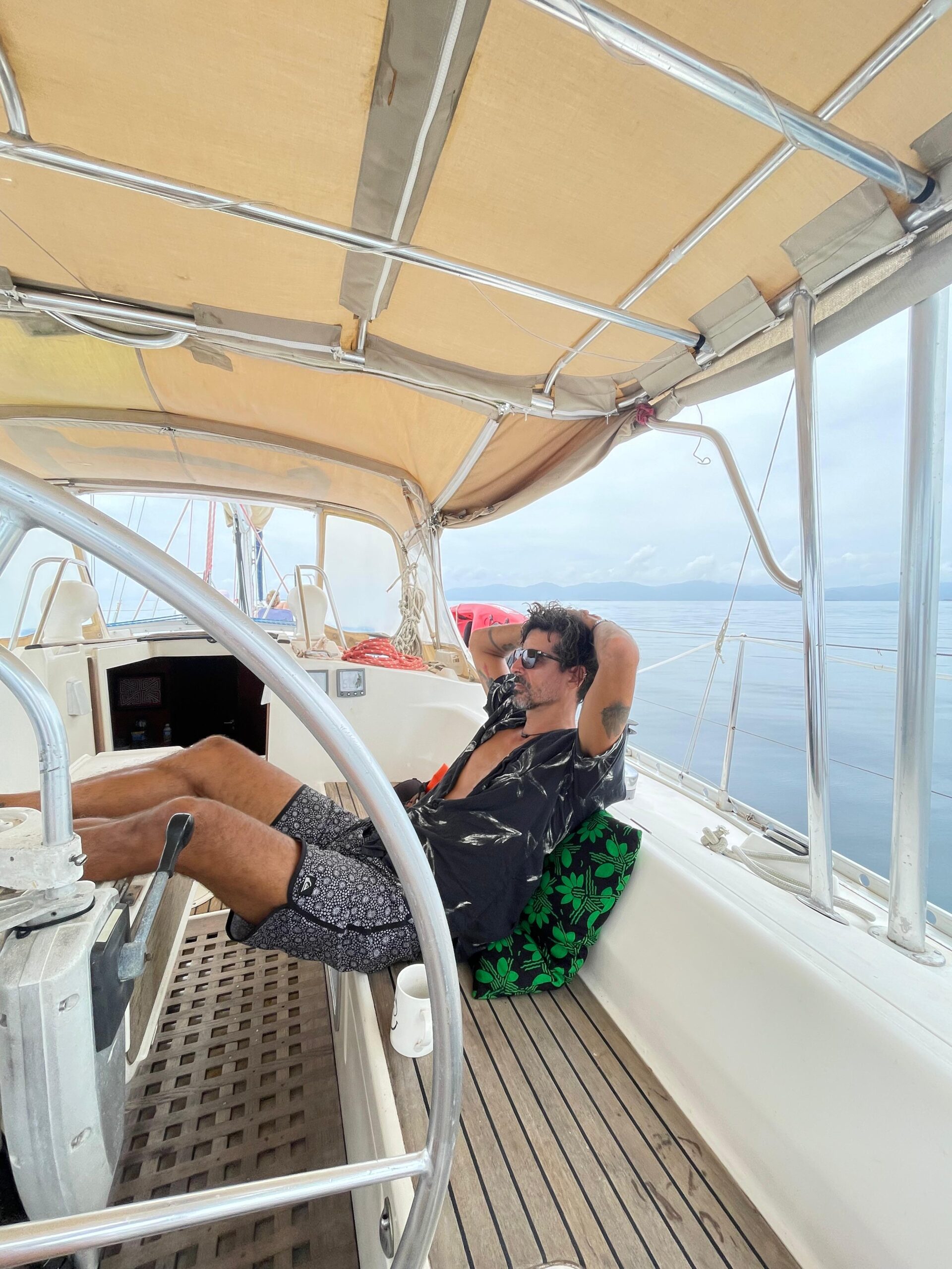 Luxury sailing boat Lady Lou in San Blas